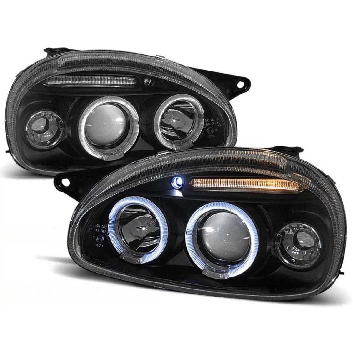 Tuning headlight set suitable for OPEL CORSA B 02.1993-10.2000, left and right