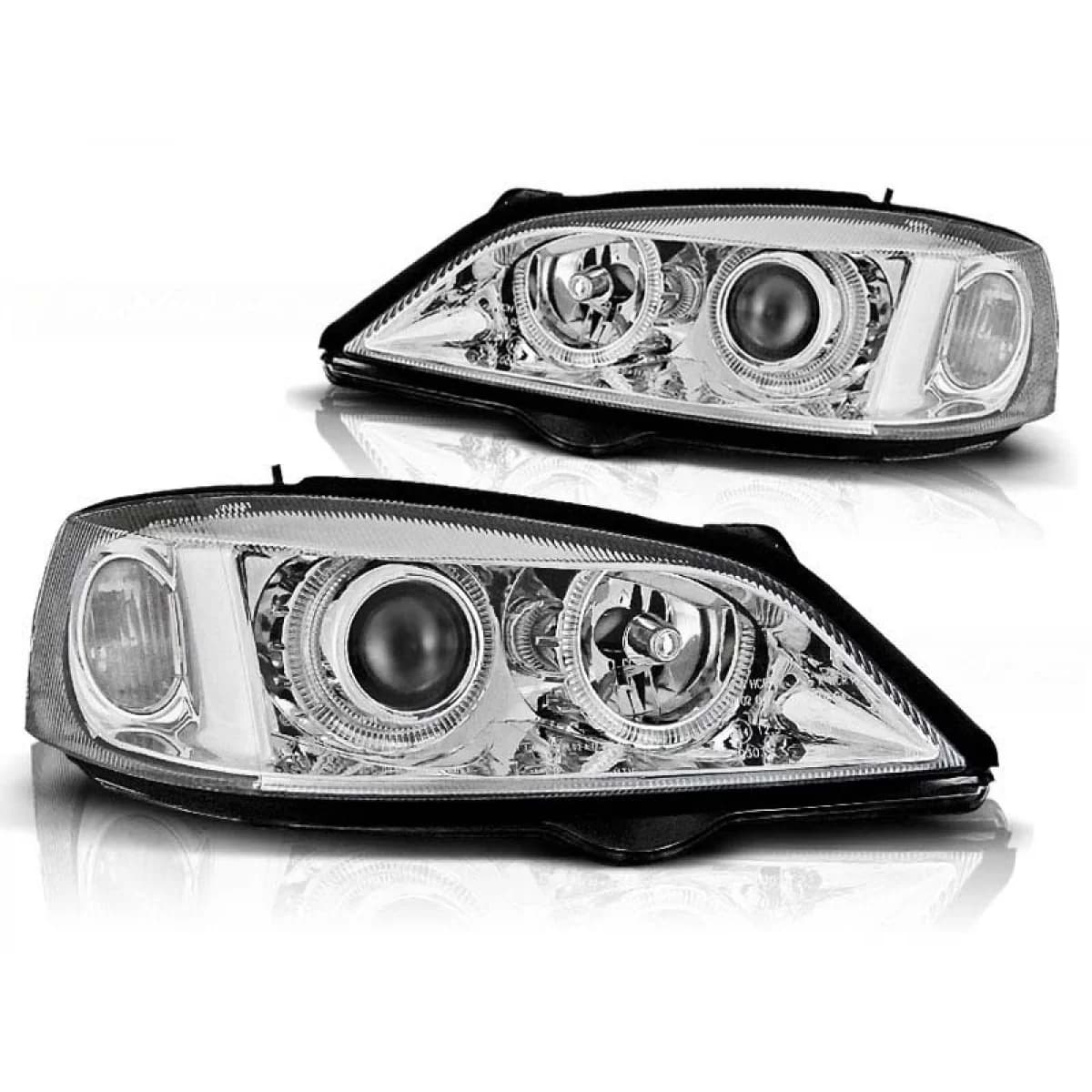 Tuning headlight set suitable for OPEL ASTRA G 09.1997-02.2004, left and right