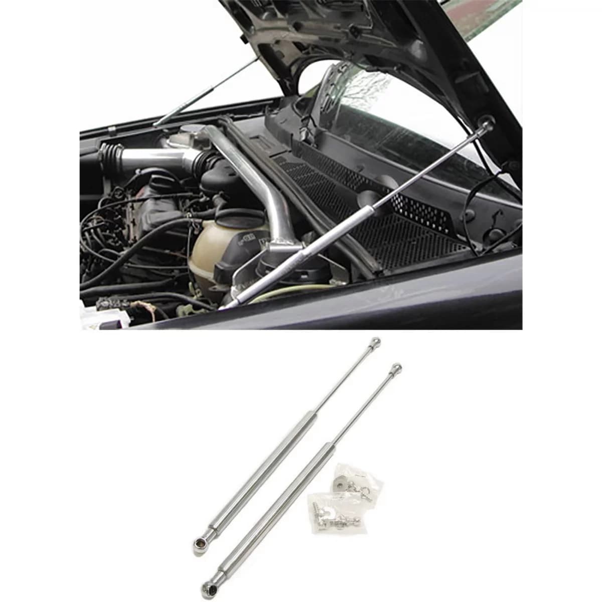 Hood lift dampers for the bonnet for VW Golf 3 91-97 Vento 92-98