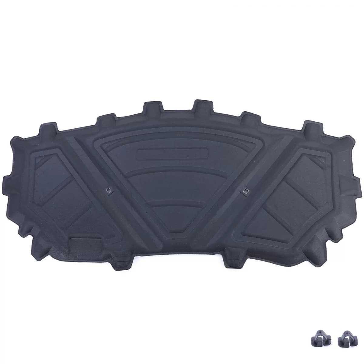 Insulation mat for engine hood with clips suitable for Audi Q3 8U 12-18