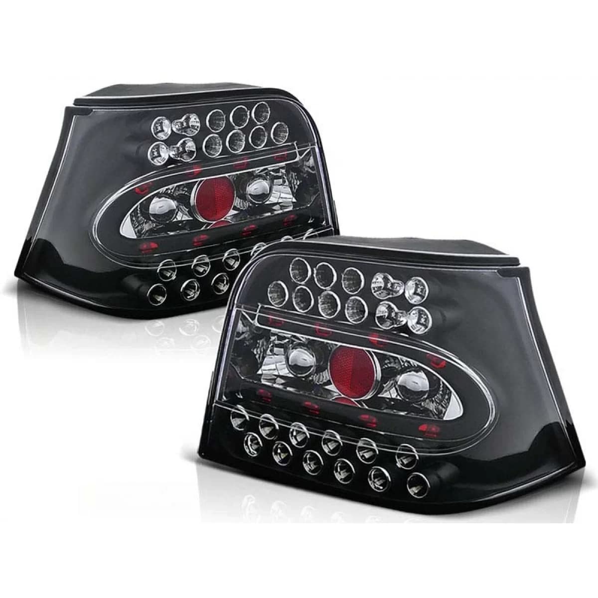 Tuning LED tail light set suitable for Volkswagen GOLF 4 09.1997-09.2003 hatchback, left and right