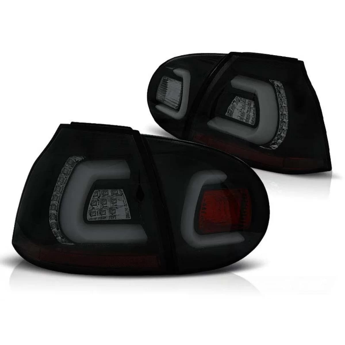 Tuning LED tail light set suitable for Volkswagen GOLF 5 10.2003-2009 hatchback, left and right