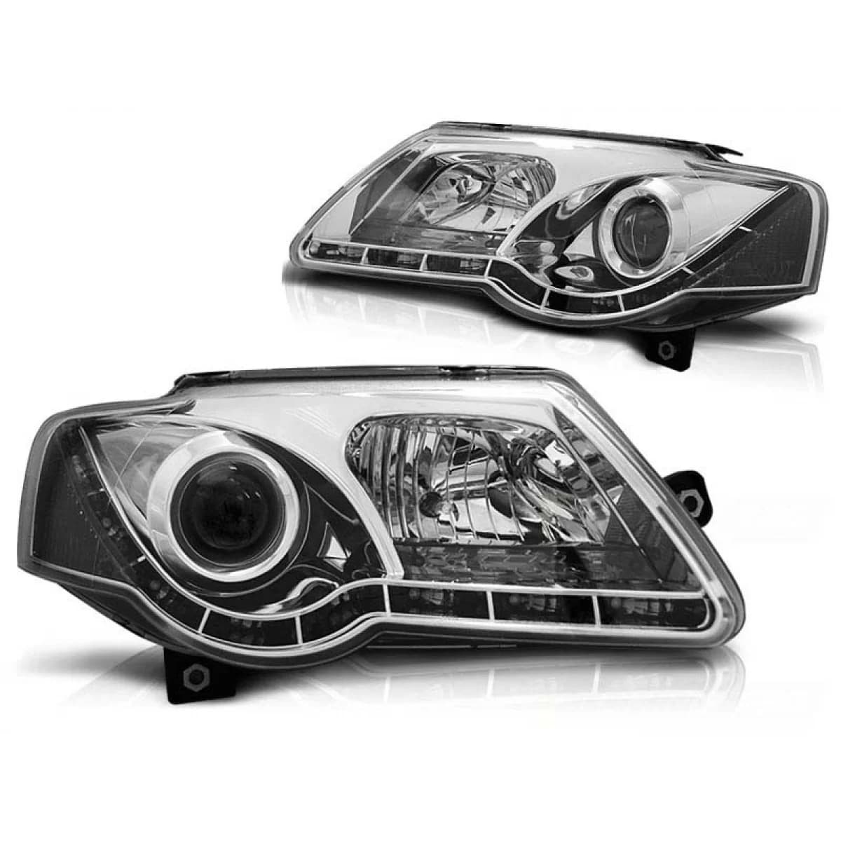 Tuning headlight set suitable for VW PASSAT B6 3C 03.2005-2010, left and right
