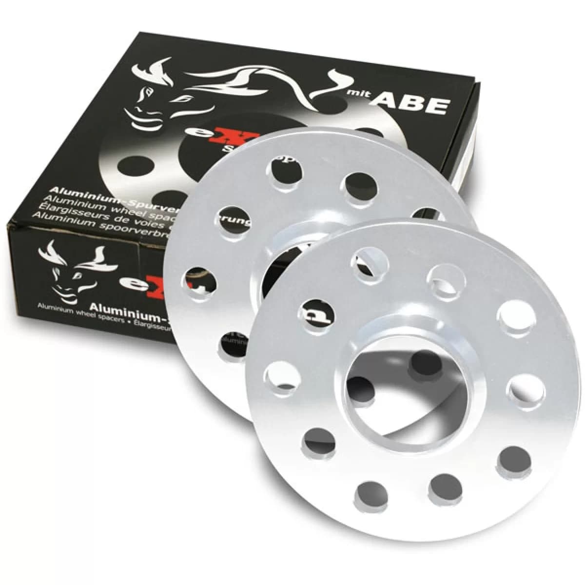 20 mm aluminum wheel spacer 5 X 112 with centering for Audi A3 + S3 8P
