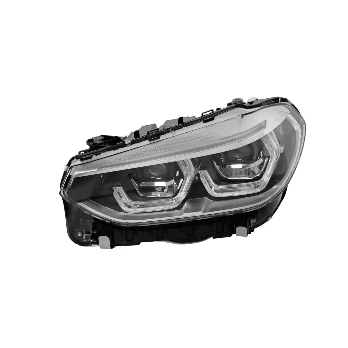 Left Adaptive LED headlight suitable for BMW X3 G01 2017-2020 with black base