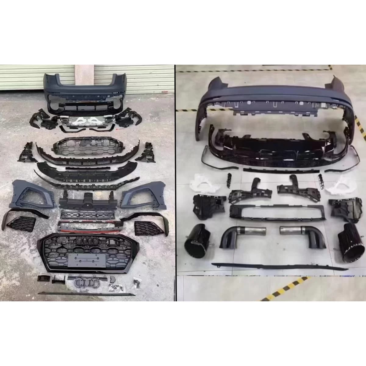 Body Kit suitable for Audi Q8 SUV (2018-2023) RS Design