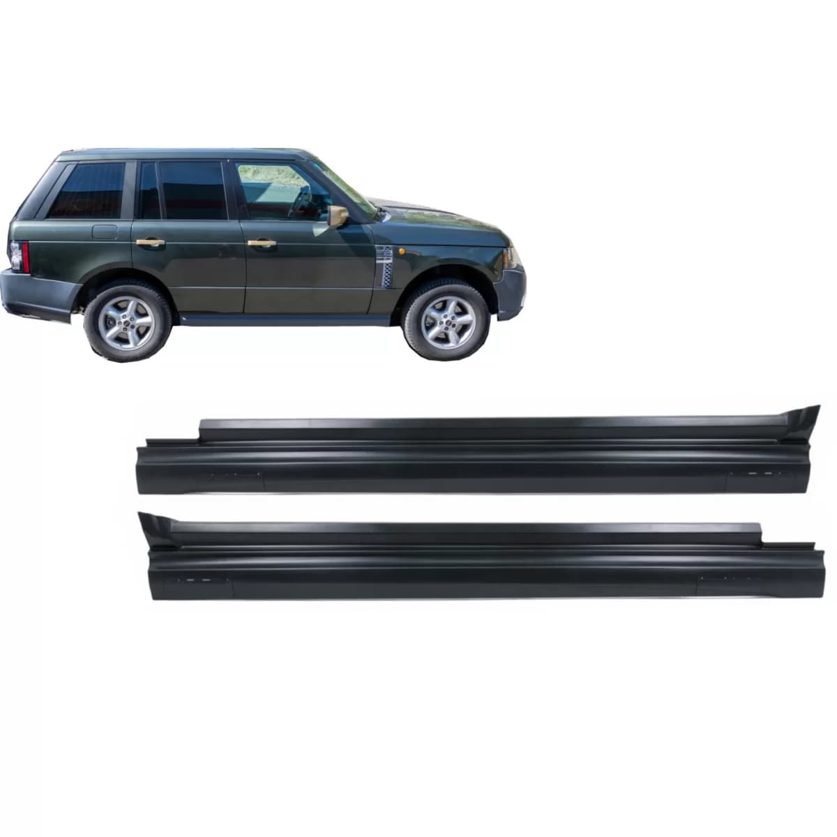 Side Skirts suitable for Range Rover Vogue L322 (2002-2012) Autobiography Look