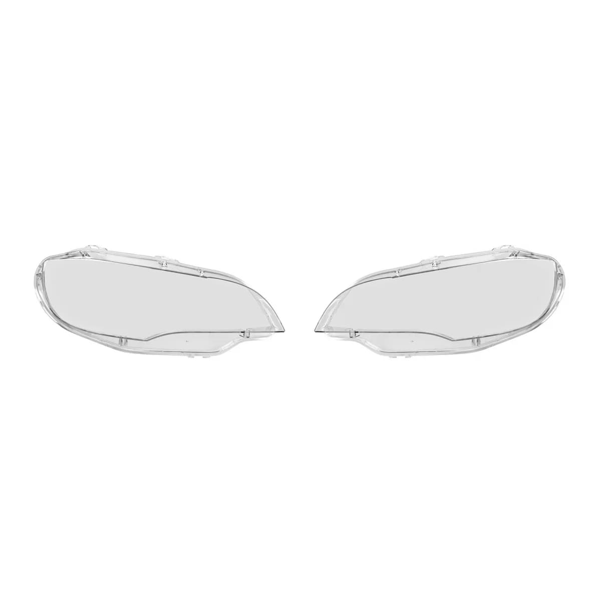 Headlight glass set suitable for BMW X6 E71 2008-2013, left and right