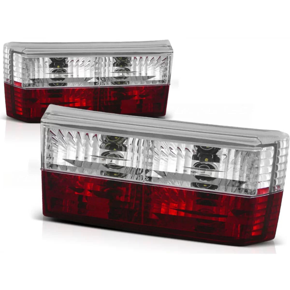 TAIL LIGHTS RED WHITE fits VW GOLF 1 05.74-07.83