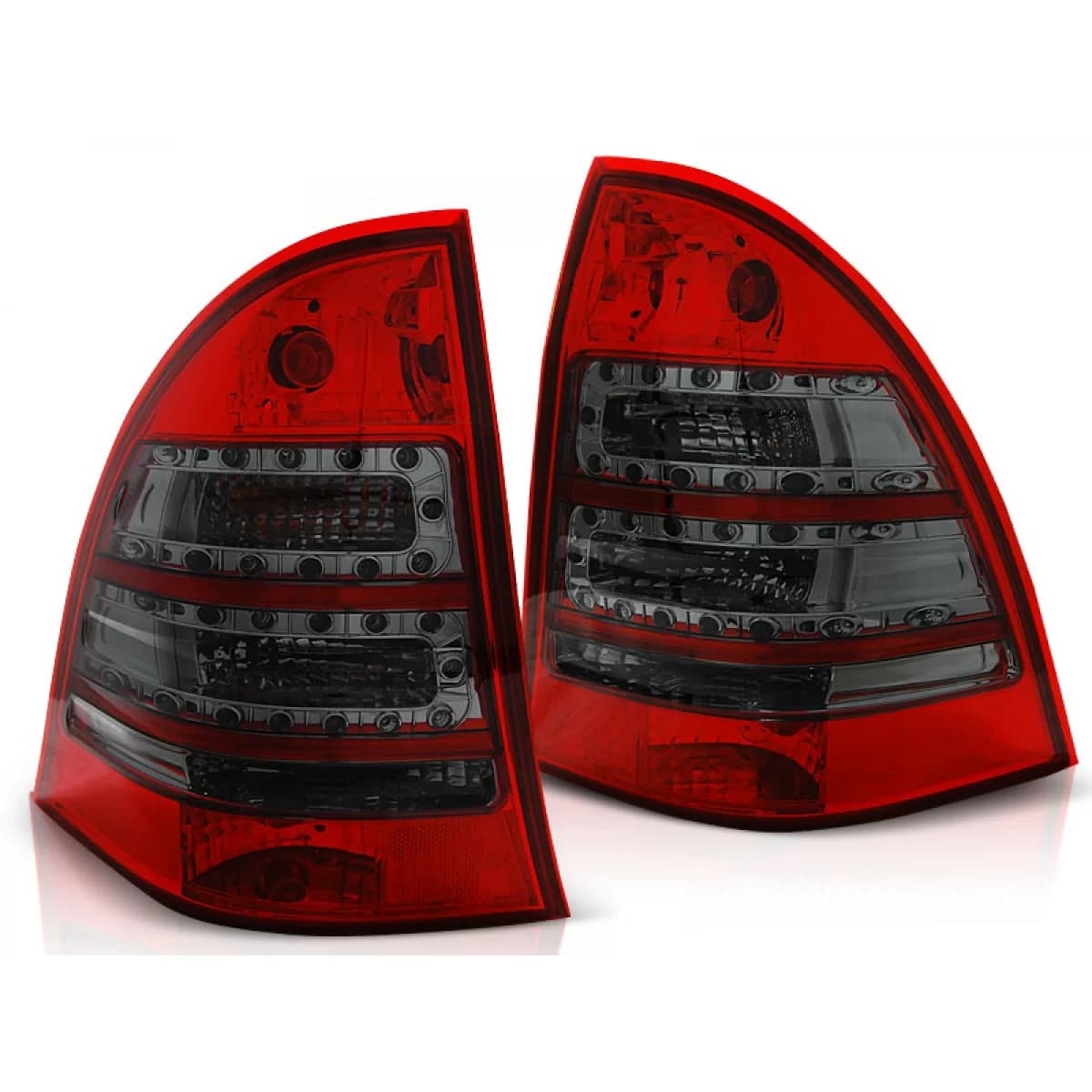 LED TAIL LIGHTS RED SMOKE fits MERCEDES C-KLASA W203 KOMBI 00-07