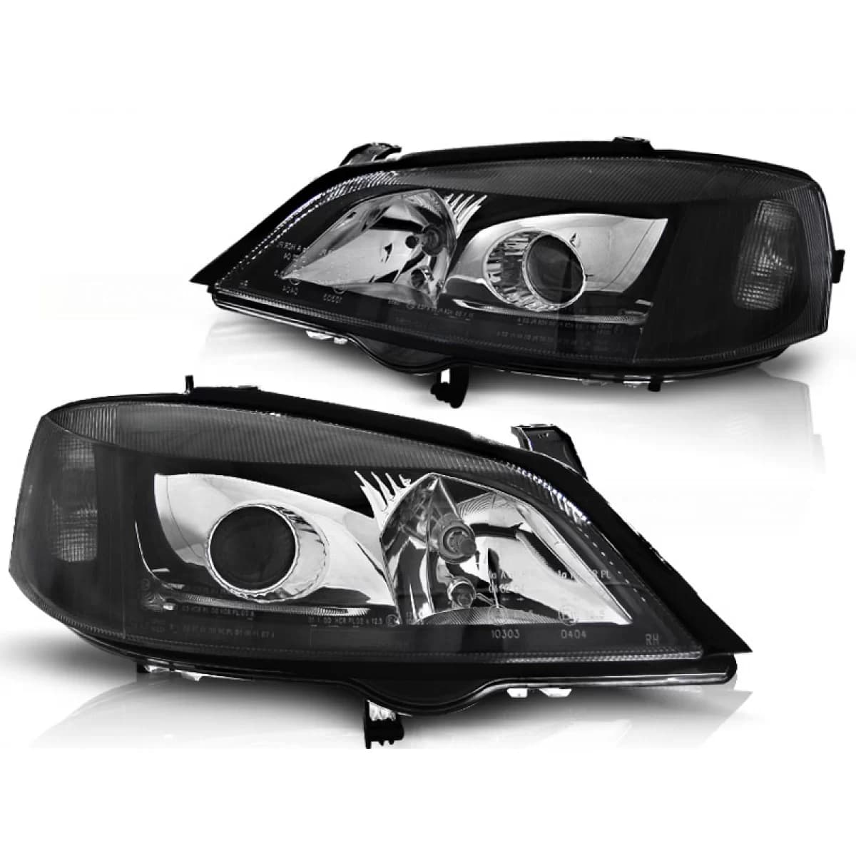 OPEL ASTRA G 09.97-02.04 BLACK H7