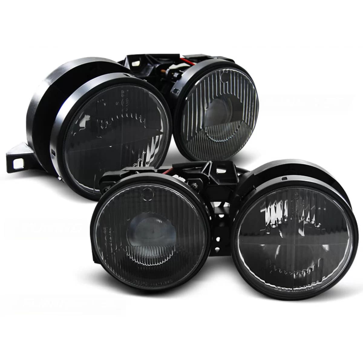 HEADLIGHTS BLACK fits BMW E30 11.82-06.94