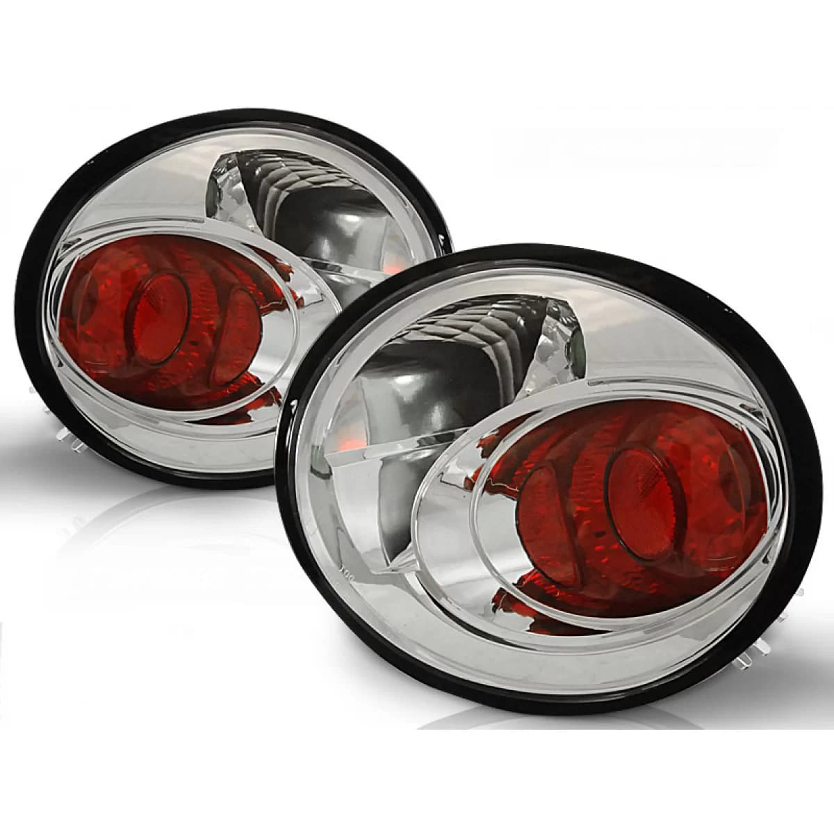 TAIL LIGHTS CHROME fits VW NEW BEETLE 10.98-05.05