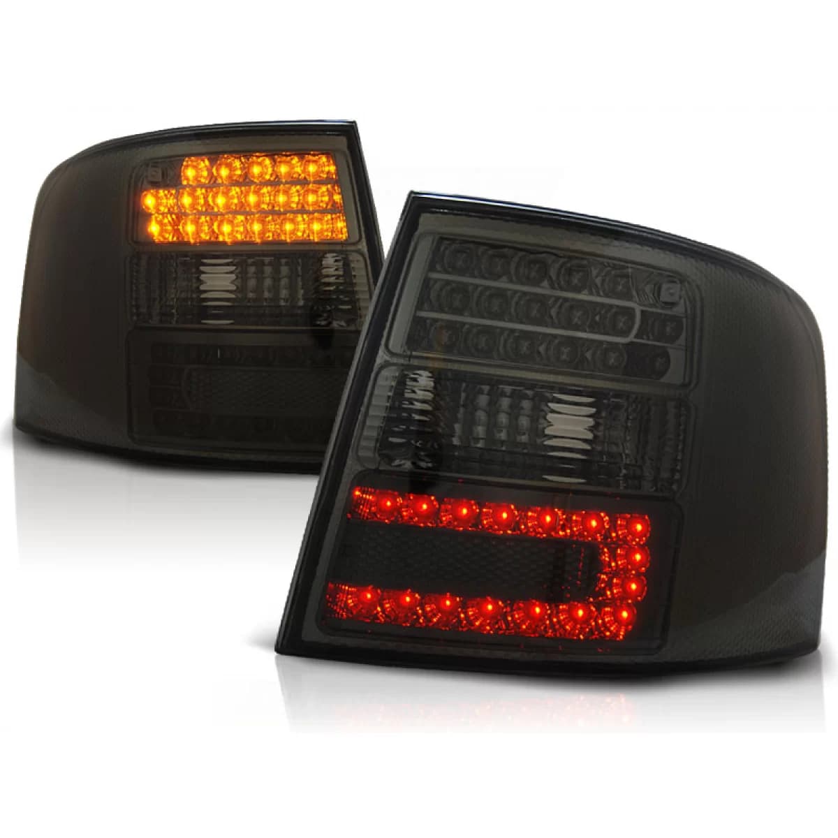 LED TAIL LIGHTS SMOKE fits AUDI A6 05.97-05.04 AVANT