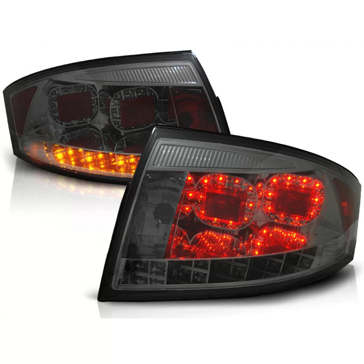 LED TAIL LIGHTS SMOKE fits AUDI TT 8N 99-06