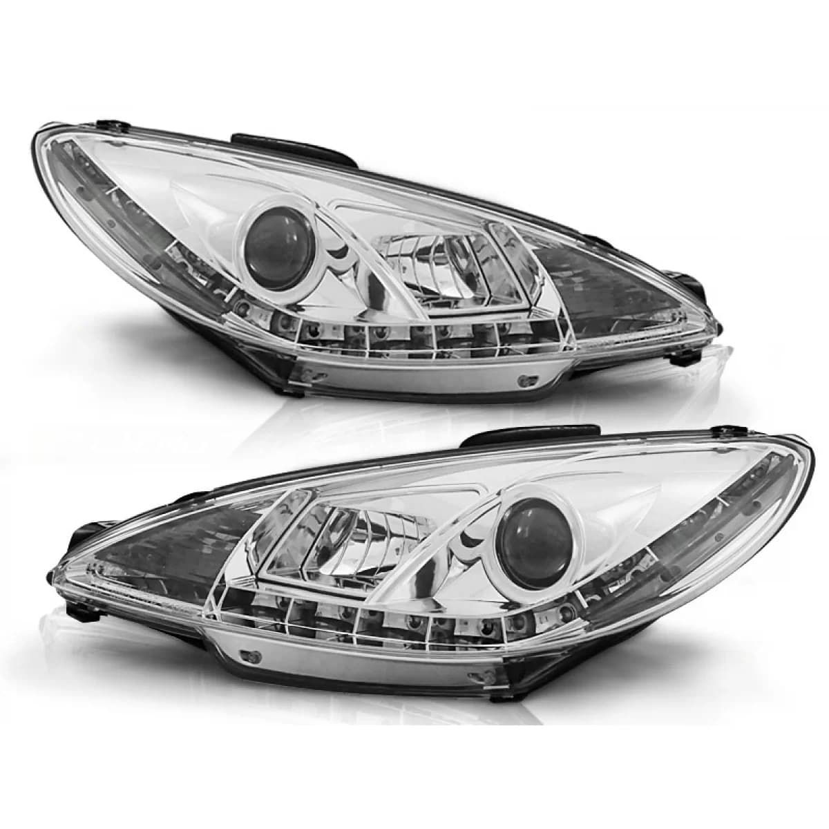 PEUGEOT 206 10.98-02 DAYLIGHT CHROME