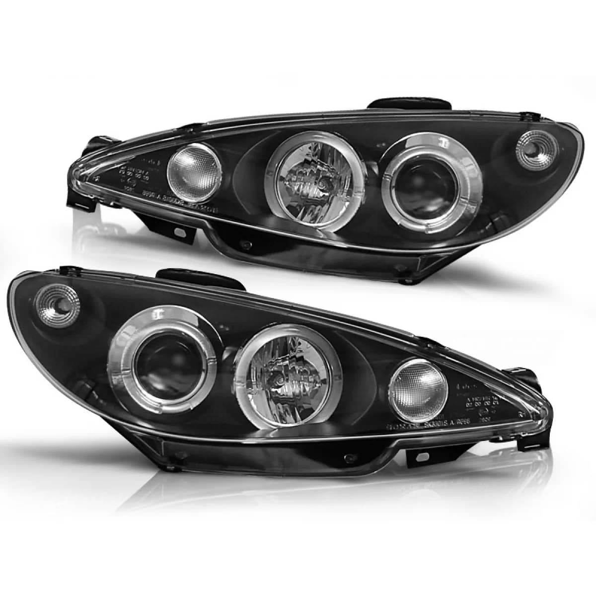 PEUGEOT 206 10.98-02 ANGEL EYES BLACK