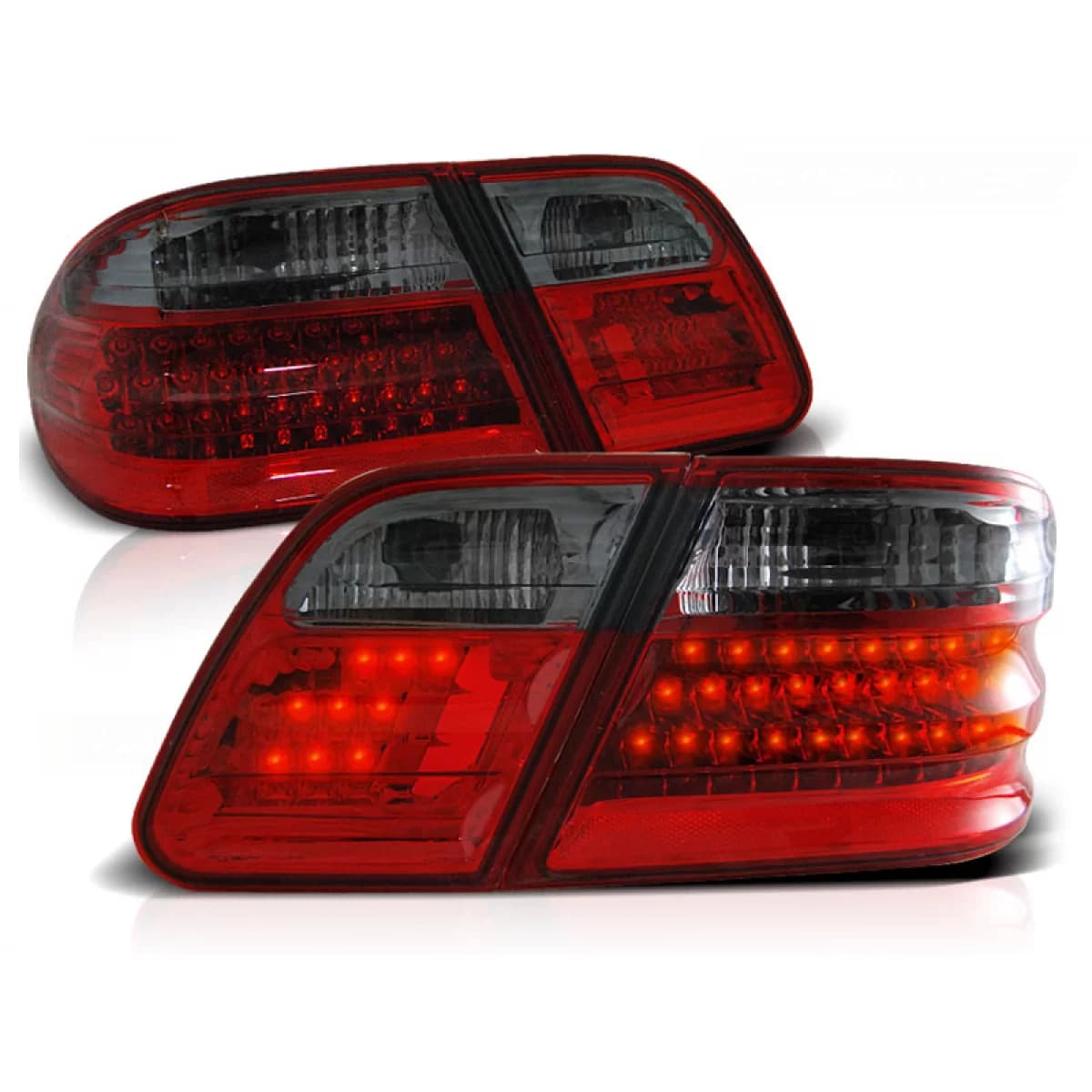 LED TAIL LIGHTS RED SMOKE fits MERCEDES W210 E-KLASA 95-03.02