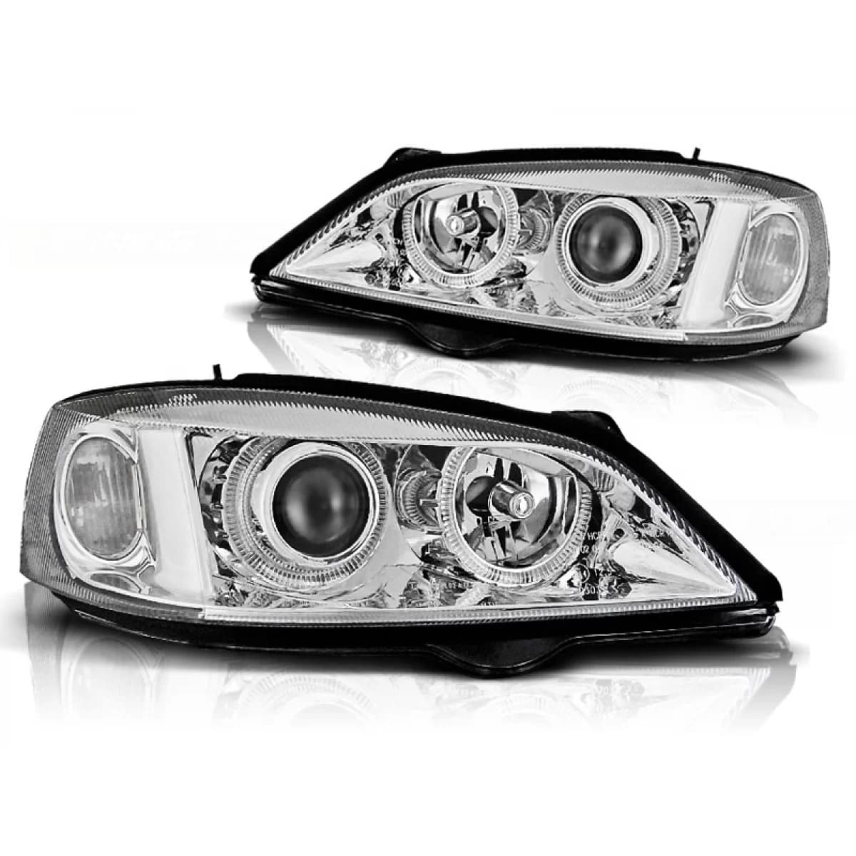 OPEL ASTRA G 09.97-02.04 ANGEL EYES CHROME