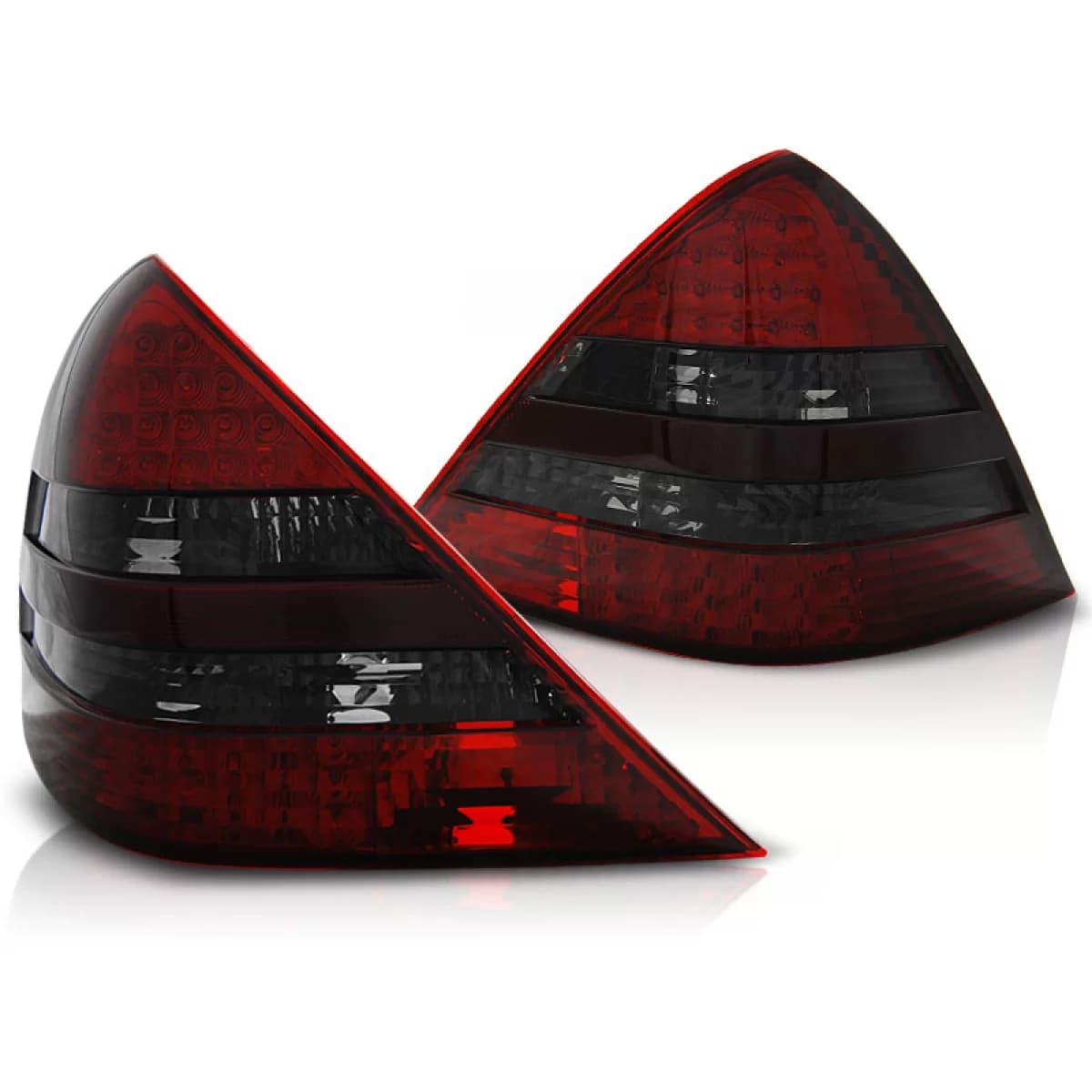 LED TAIL LIGHTS RED SMOKE fits MERCEDES R170 SLK 04.96-04