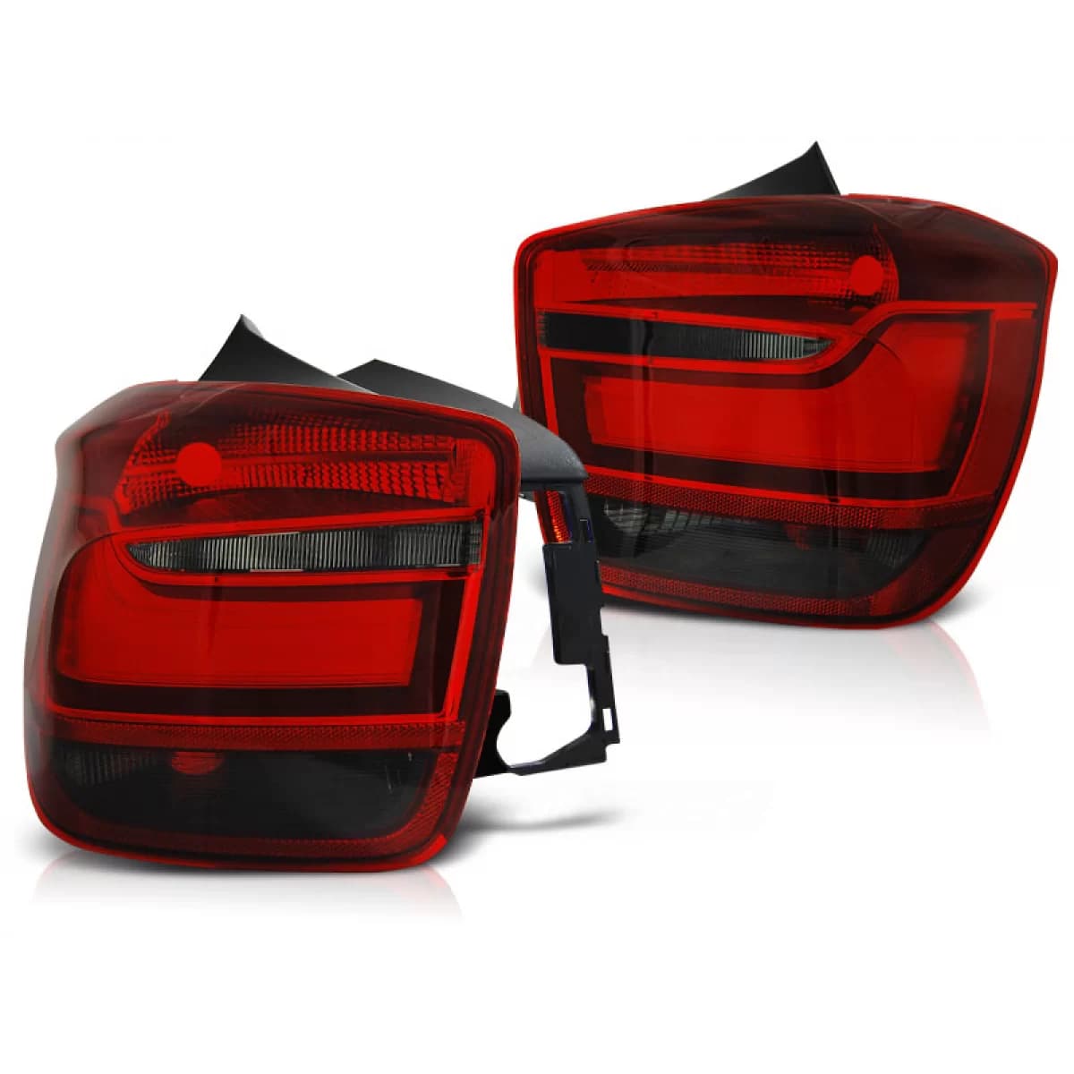 LED BAR TAIL LIGHTS RED SMOKE fits BMW F20 / F21 11-12.14