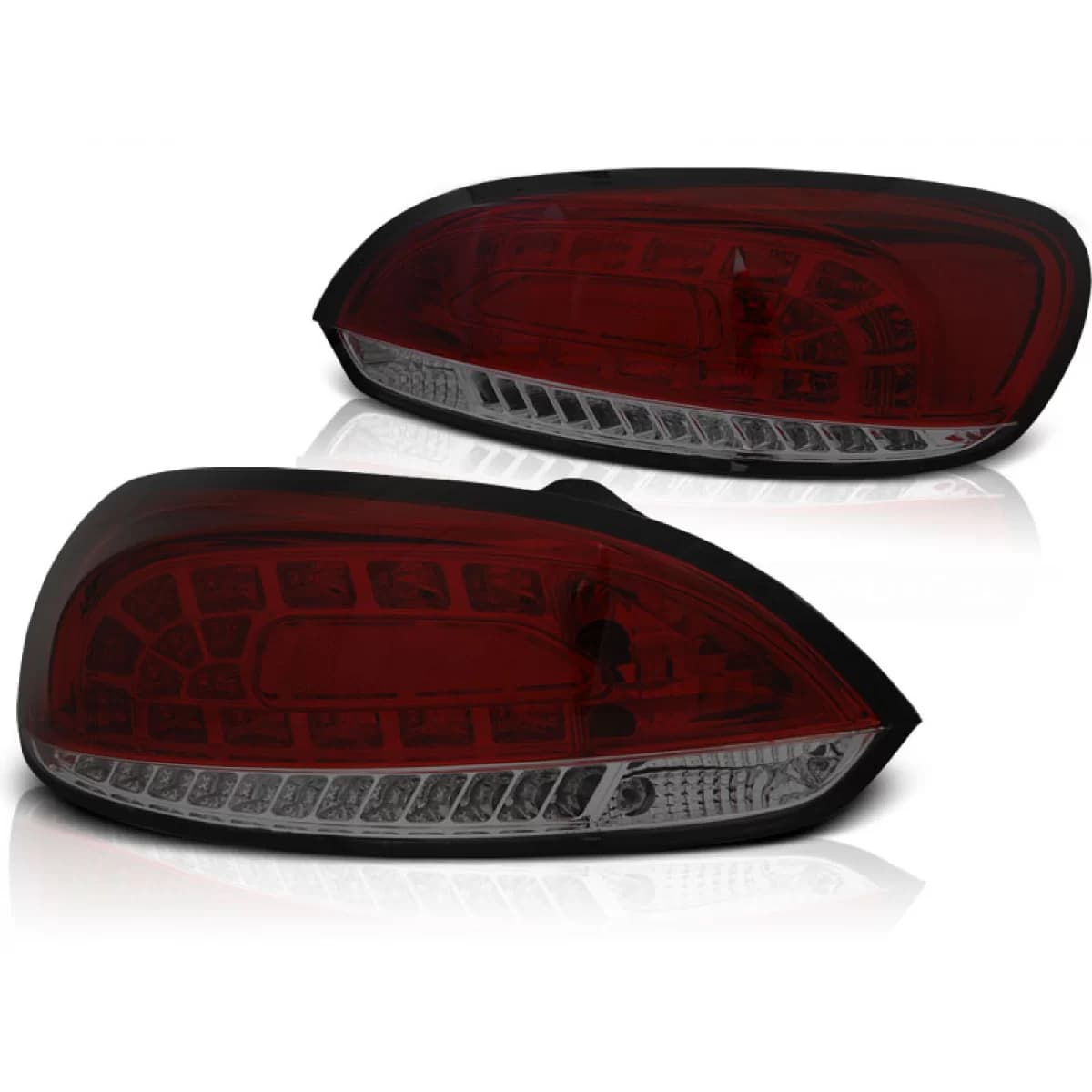 LED TAIL LIGHTS RED SMOKE fits VW SCIROCCO III 08-04.14