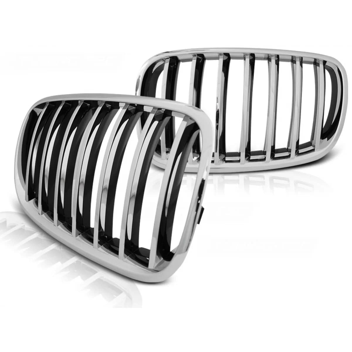 GRILLE CHROME fits BMW X5 E70 X6 E71 08-