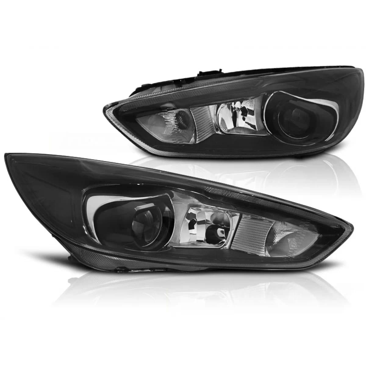 FORD FOCUS MK3 14-18 BLACK LED DRL (LED OEM)