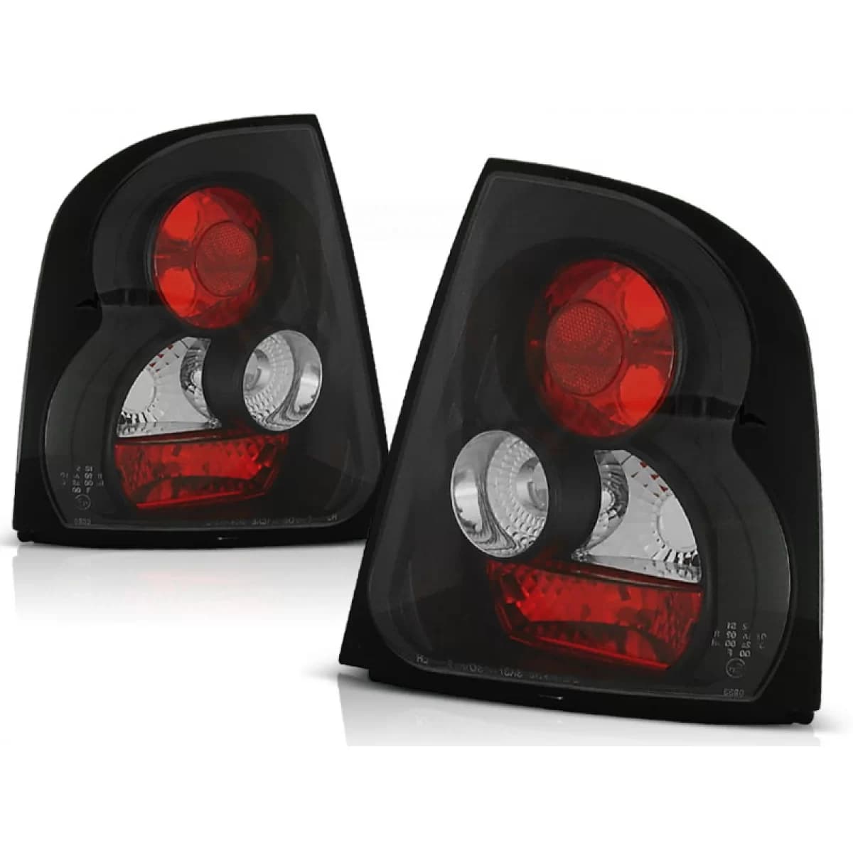 TAIL LIGHTS BLACK fits SKODA OCTAVIA 03.97-07.00 LIFTBACK