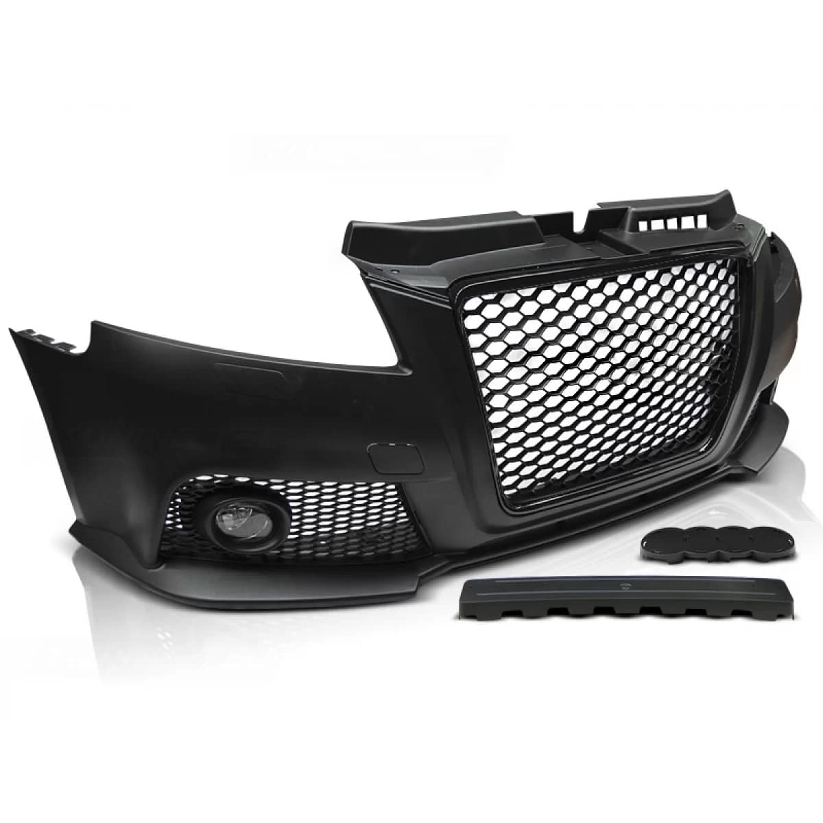FRONT BUMPER SPORT BLACK fits AUDI A3 08-12