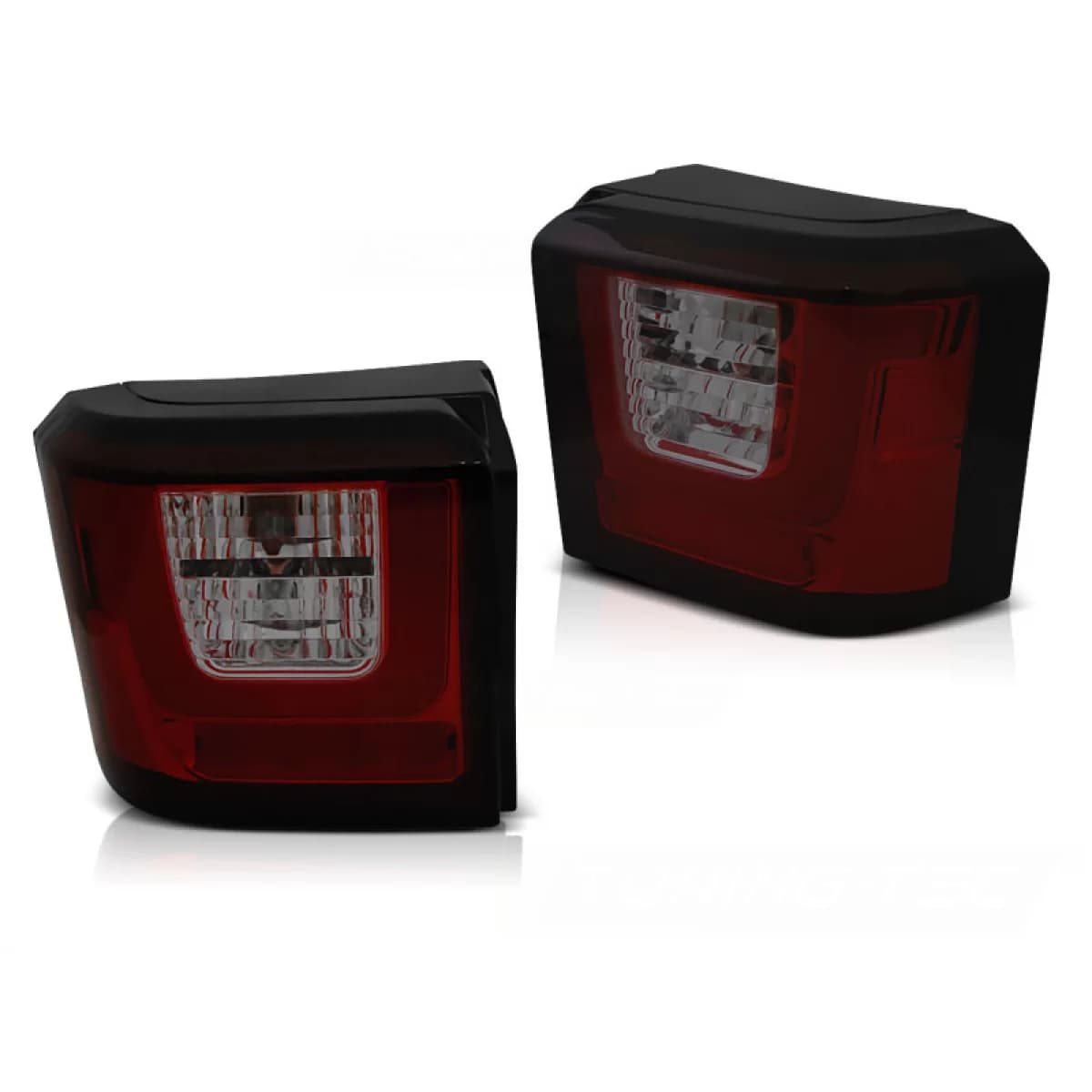 LED BAR TAIL LIGHTS RED SMOKE fits VW T4 90-03.03