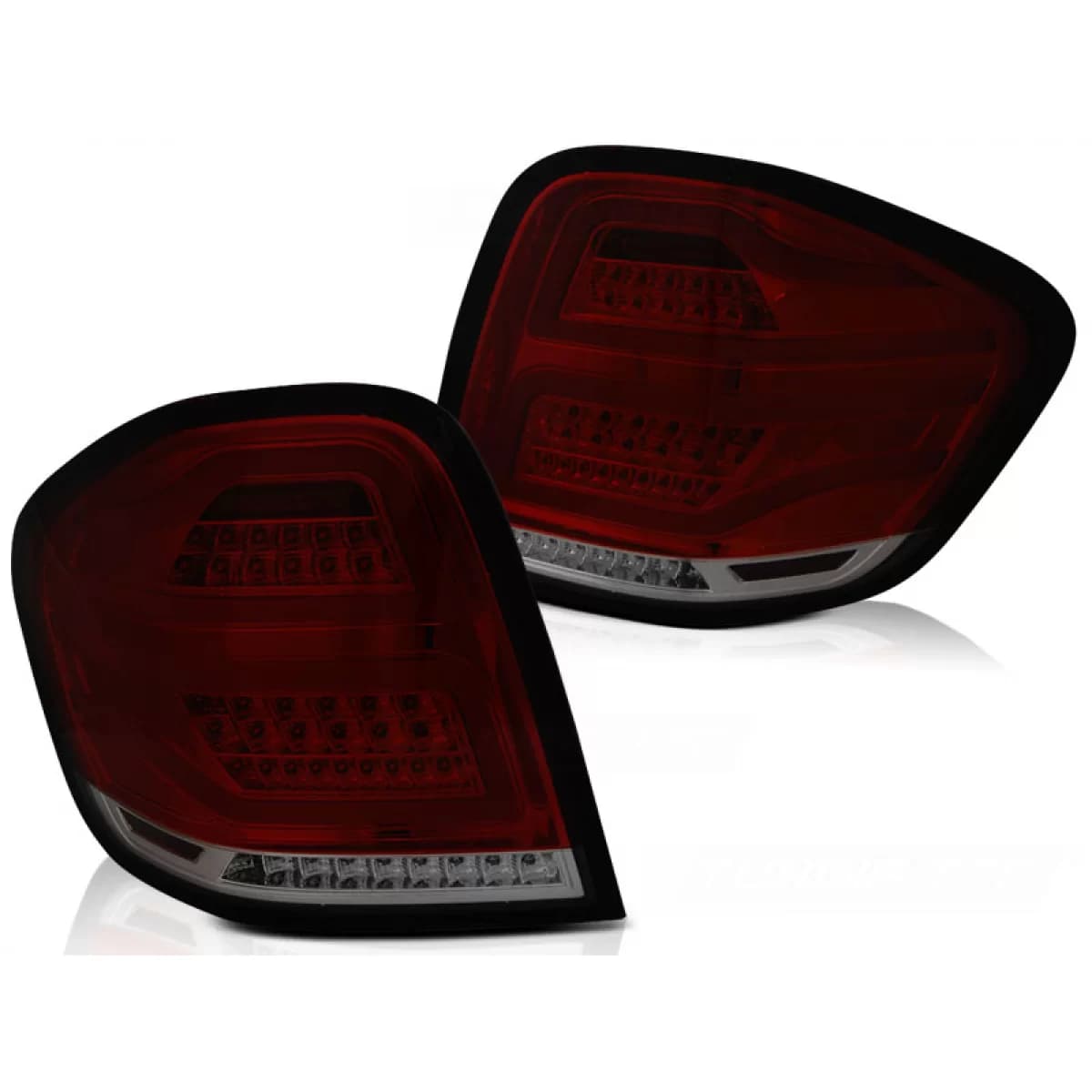 LED BAR TAIL LIGHTS RED SMOKE fits MERCEDES M-KLASA W164 09-11