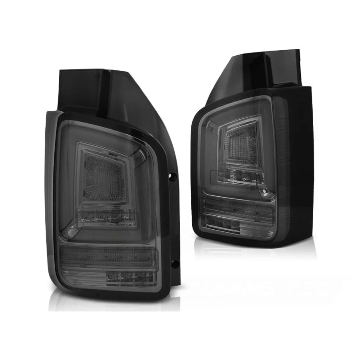 LED BAR TAIL LIGHTS SMOKE SEQ fits VW T5 10-15