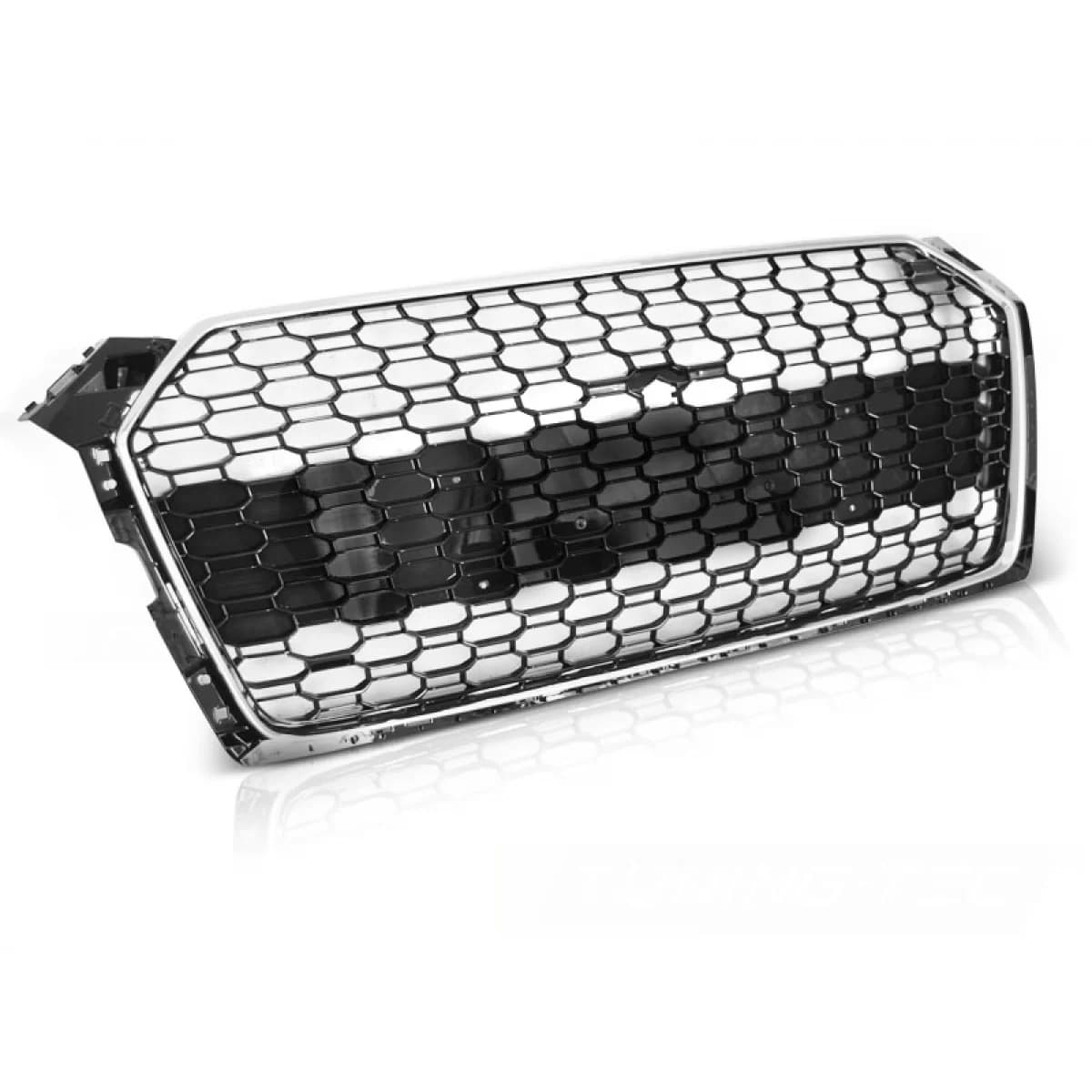 GRILLE SPORT CHROME GLOSSY BLACK fit AUDI A5 16-19