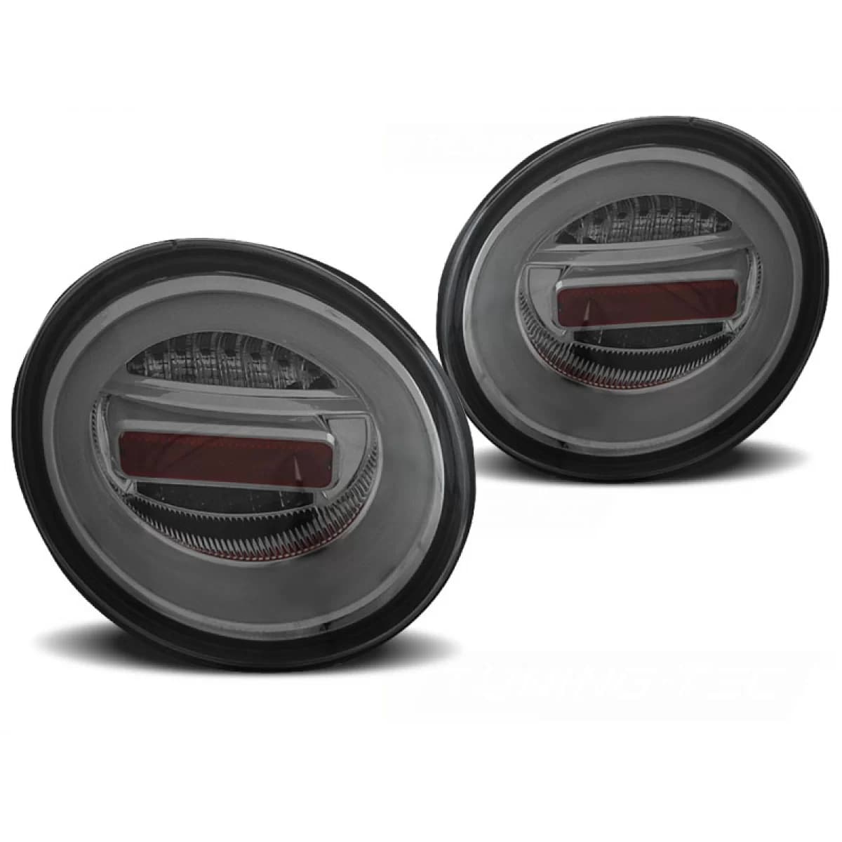 LED BAR TAIL LIGHTS SMOKE SEQ fits VW NEW BEETLE 10.98-05
