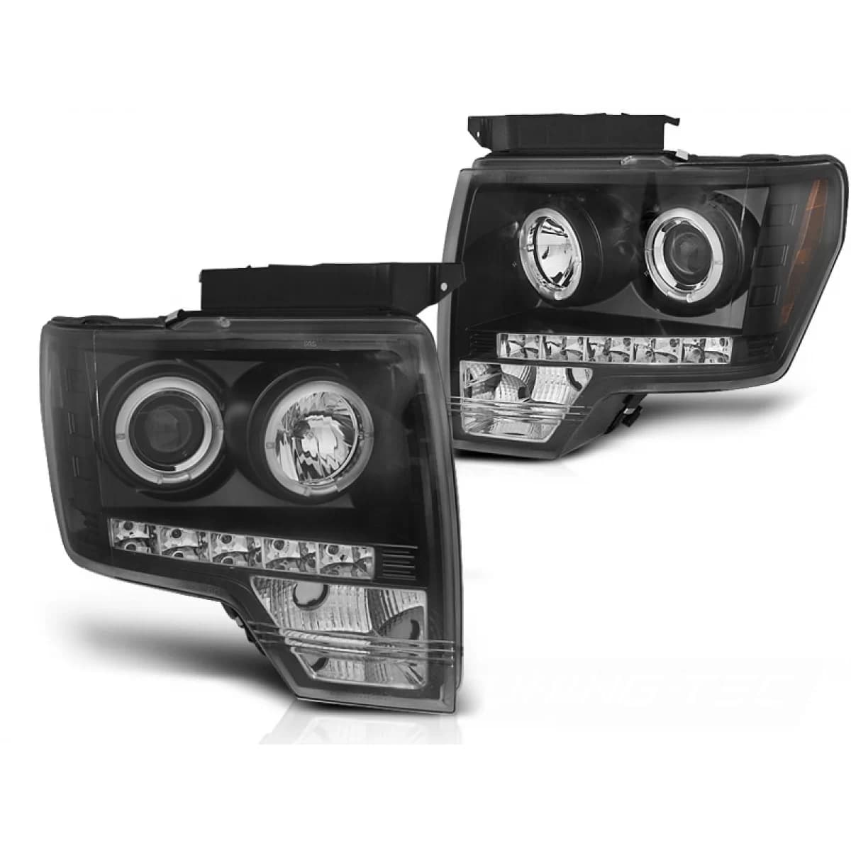 FORD F150 MK12 08-14 ANGEL EYES BLACK