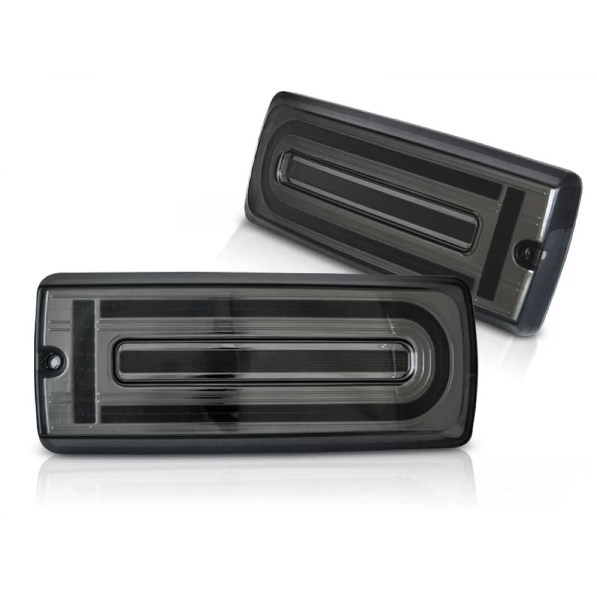 LED BAR TAIL LIGHTS SMOKE fits MERCEDES W463 G-CLASS 90-18