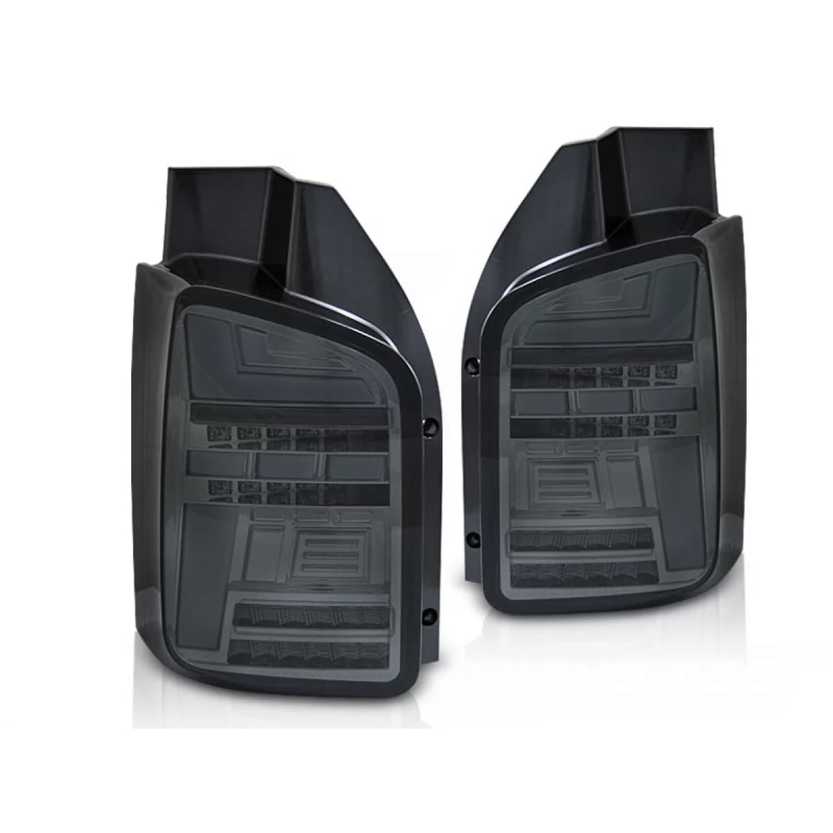 LED BAR TAIL LIGHTS SMOKE SEQ fits VW T5 10-15