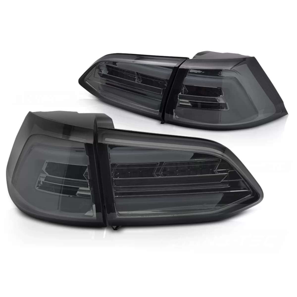 LED TAIL LIGHTS SMOKE SEQ fits VW GOLF 7 17-19 SW