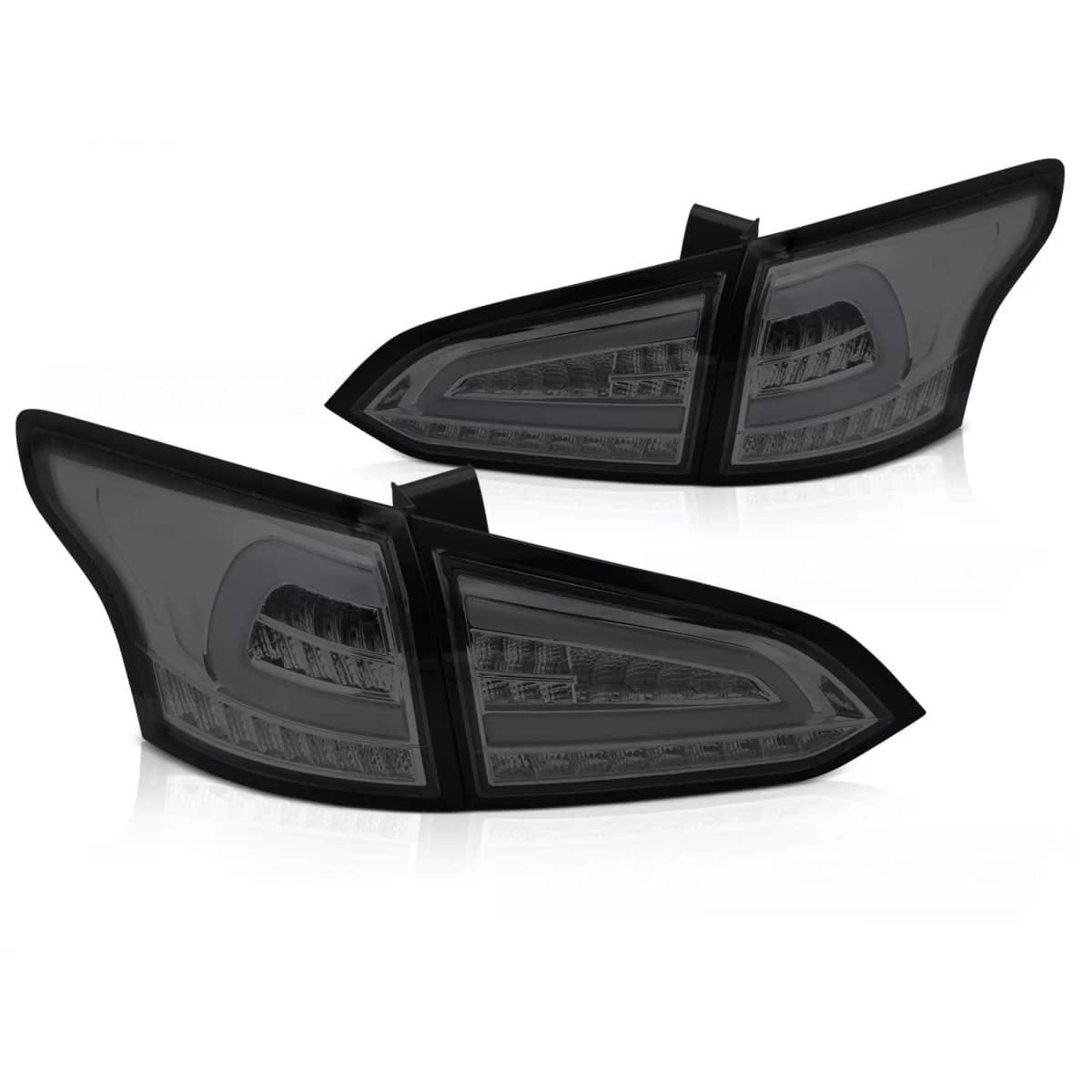 LED TAIL LIGHTS SMOKE SEQ fits FORD FOCUS MK 3 SW 11-18