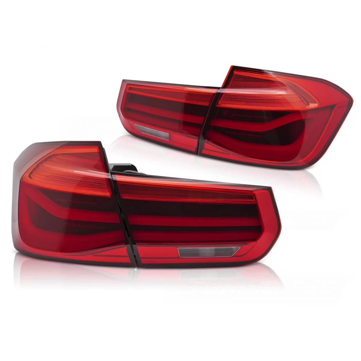 LED BAR SEQ TAIL LIGHTS RED fits BMW F30 11-18