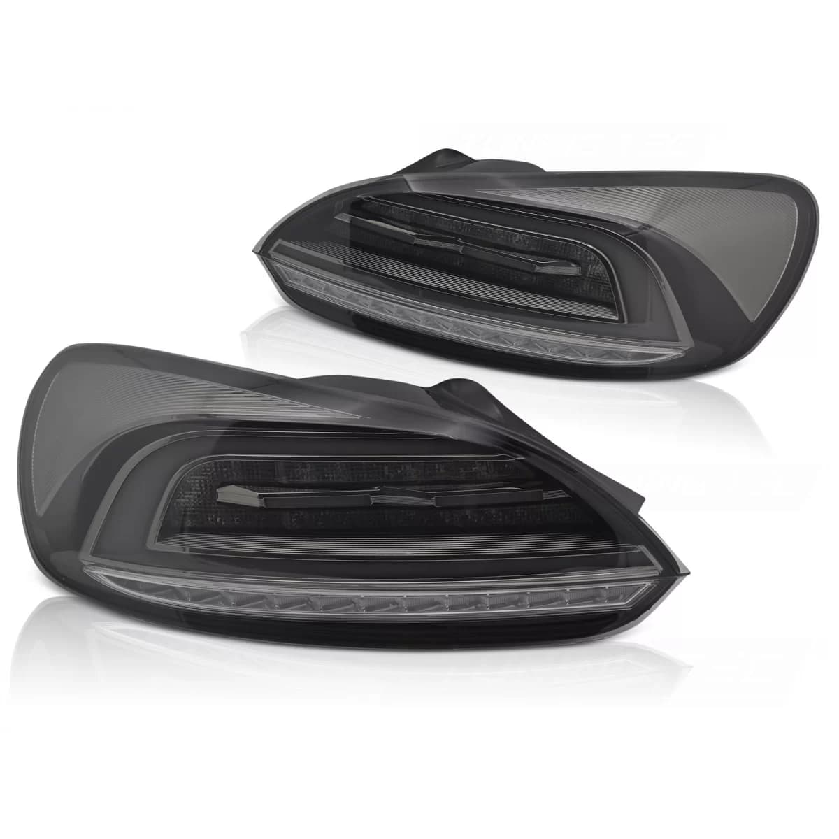 LED BAR TAIL LIGHTS SMOKE SEQ fits VW SCIROCCO III 08-14