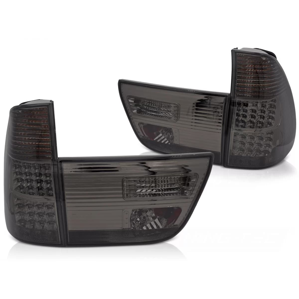LED TAIL LIGHTS SMOKE fits BMW X5 E53 09.99-10.03