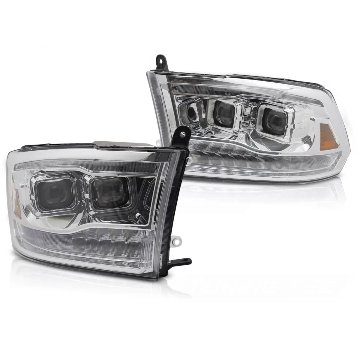 DODGE RAM 09-18  DOUBLE CHROME