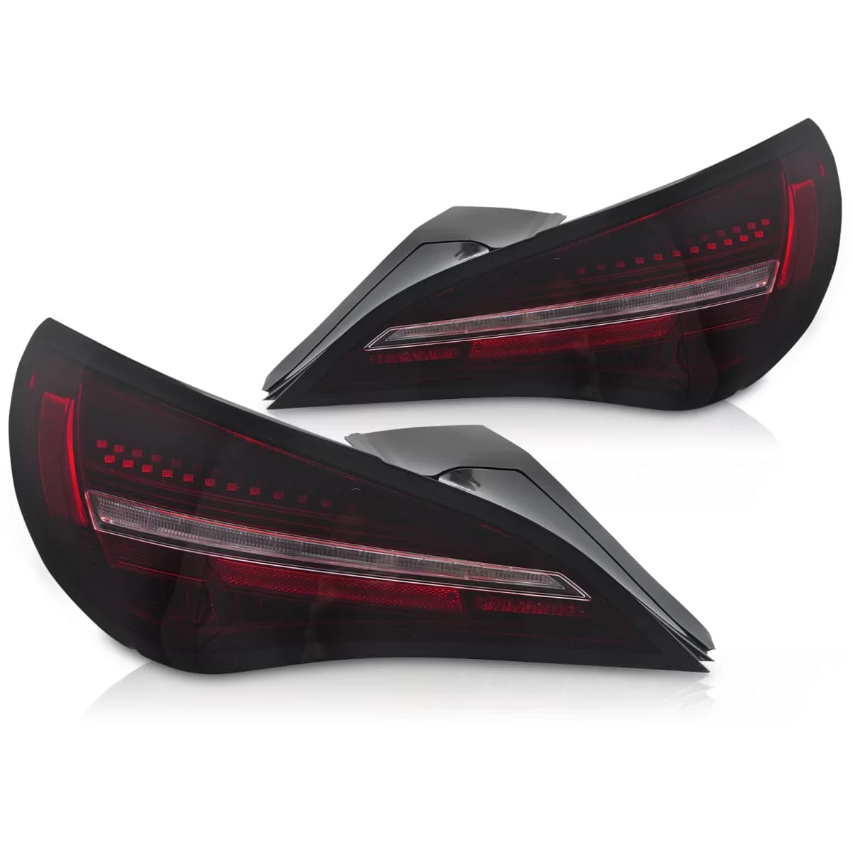 LED TAIL LIGHTS SEQ BLACK RED fits MERCEDES CLA C117 13-19 / X117 14-19 OE LED