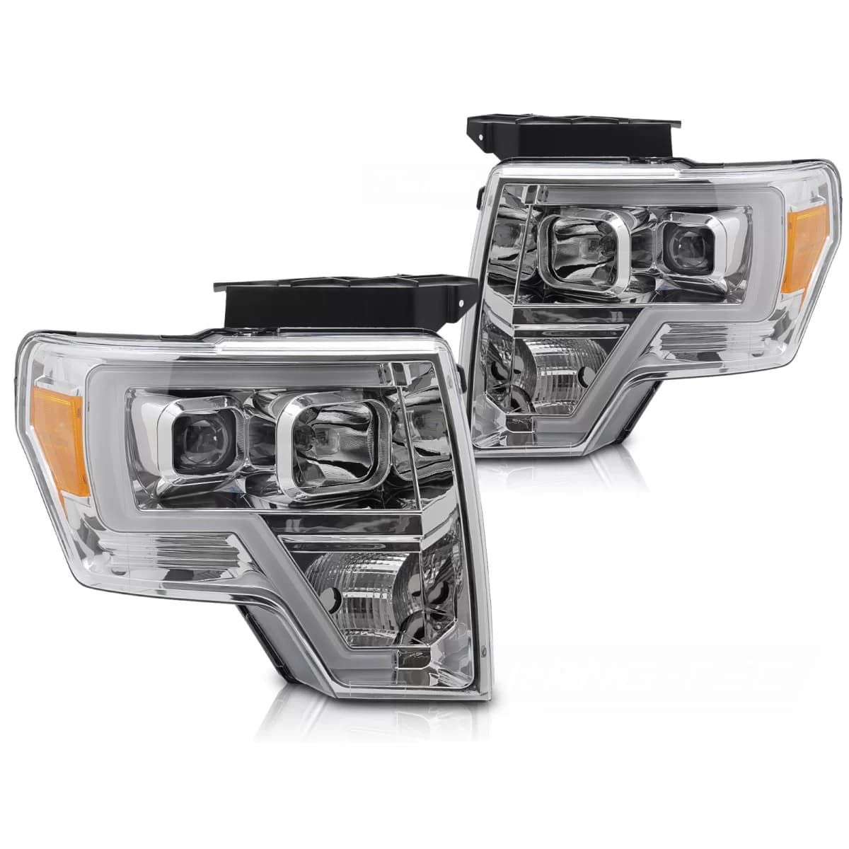 FORD F150 MK12 08-14 TUBE LIGHT CHROME