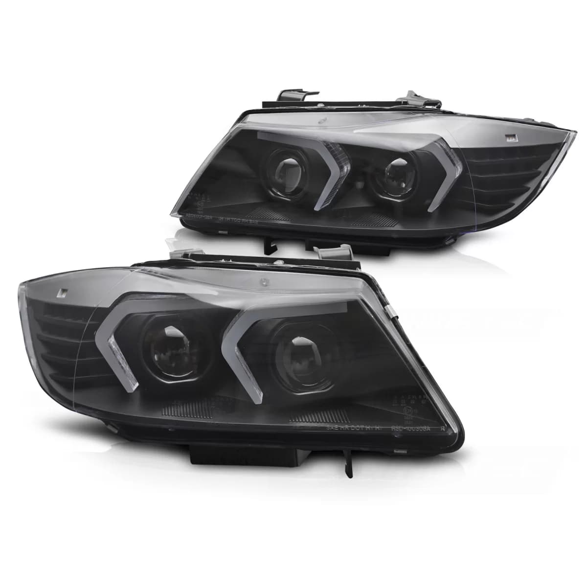 XENON HEADLIGHTS LED BLACK fits BMW E90/E91 LCI 09-11