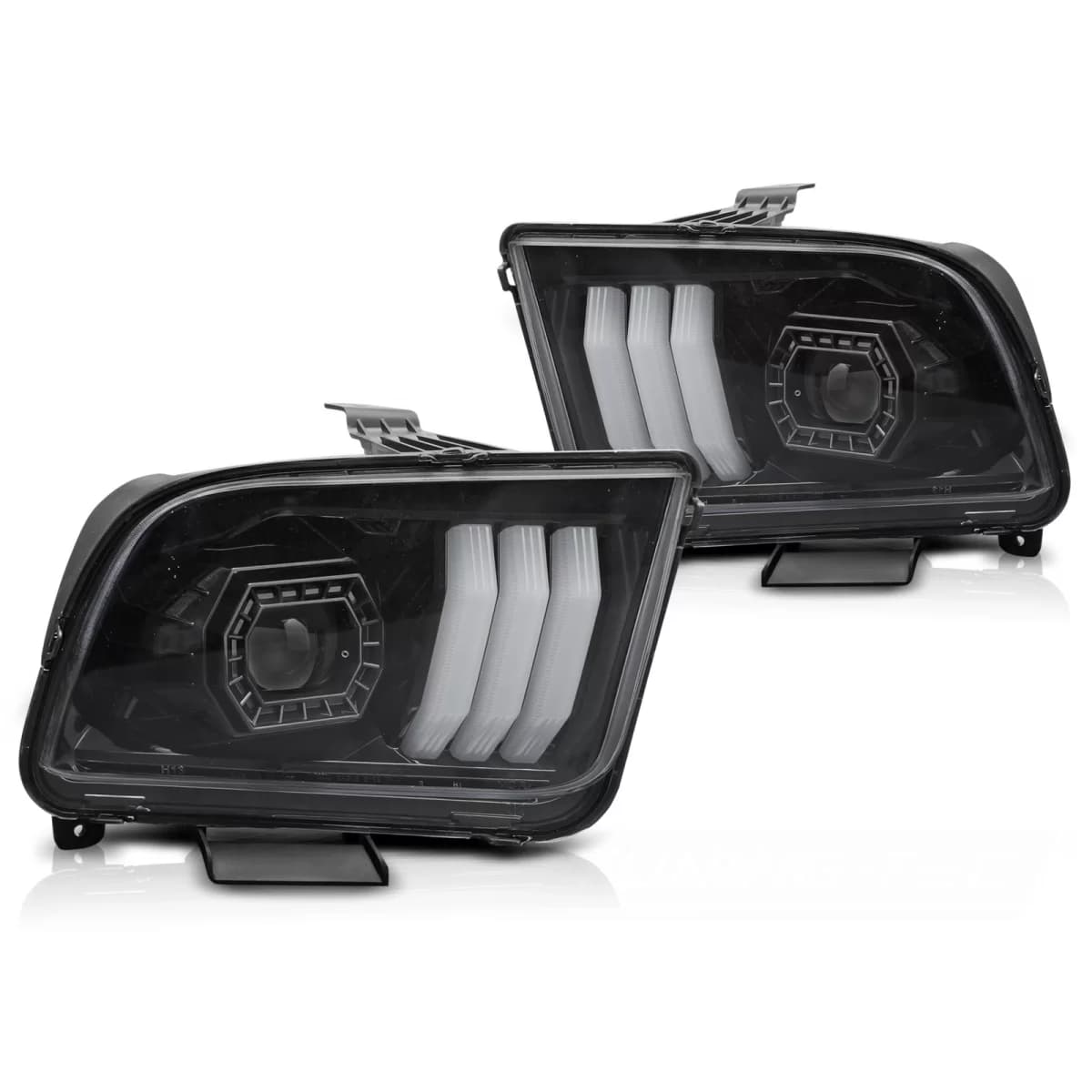 FORD MUSTANG 04-09 TUBE LIGHT BLACK