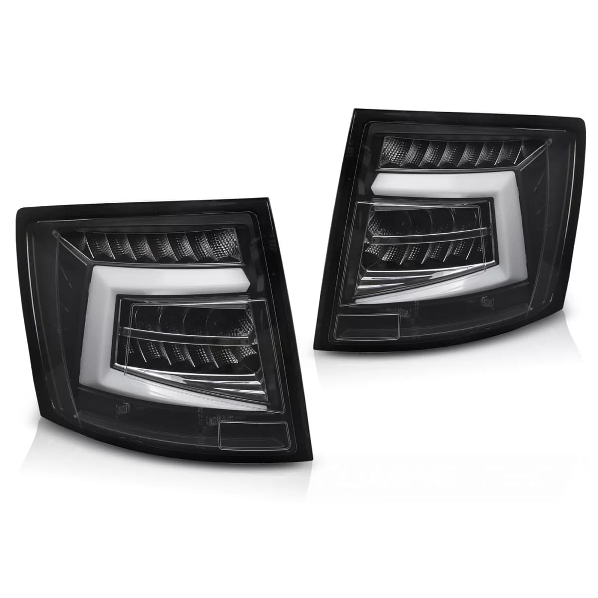 LED BAR TAIL LIGHTS BLACK fits SKODA OCTAVIA III 12-20 SW OEM BULB
