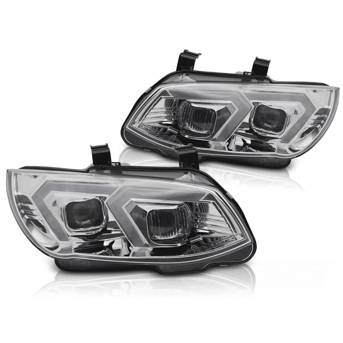 FULL LED HEADLIGHTS CHROME fits BMW E92 / E93 LCI 10-13